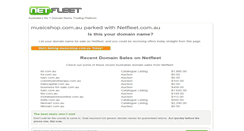 Desktop Screenshot of musicshop.com.au