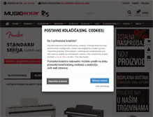 Tablet Screenshot of musicshop.hr
